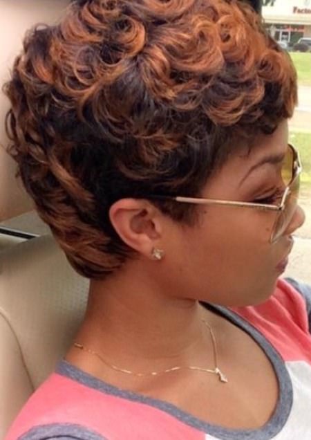 color pop on short hair short hairstyles for black women