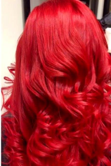 crayoned hair color sensational red hair color