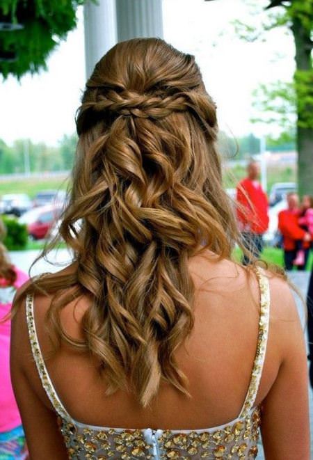 criss cross braids half up do's for those who are in love