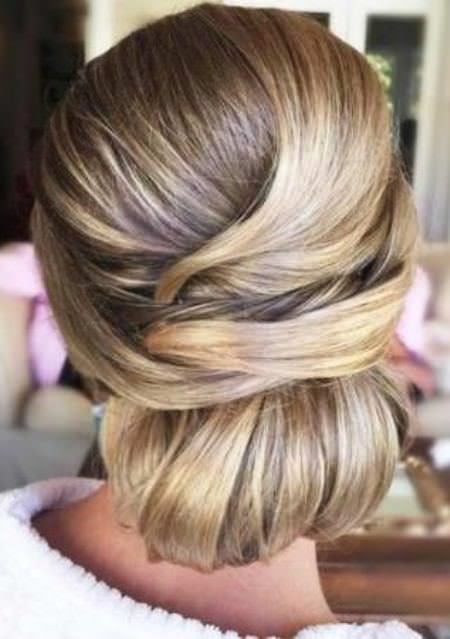 criss cross chignon hairstyles for straight hair