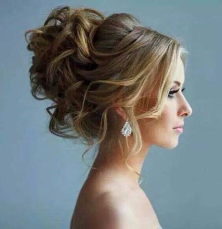 curly Updo medium curly hairstyles for every occasion