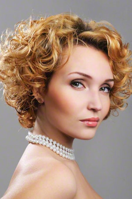 curly hairstyle short haircuts for women
