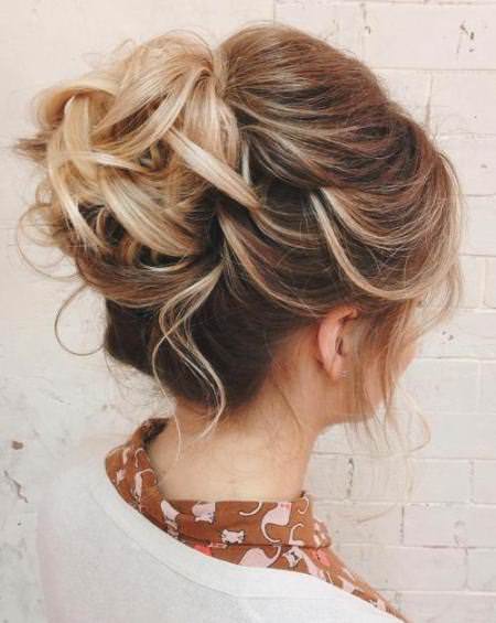 curly updo hairstyles for thin hair