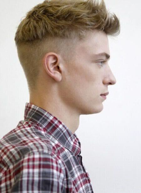 disconnected taper fade cuts for men