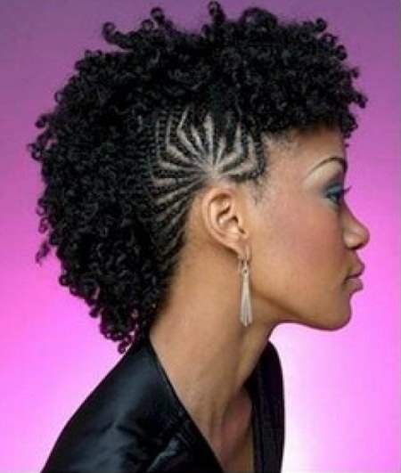 fabulous braided mohawk hairstyle natural hair mohawk hairstyles