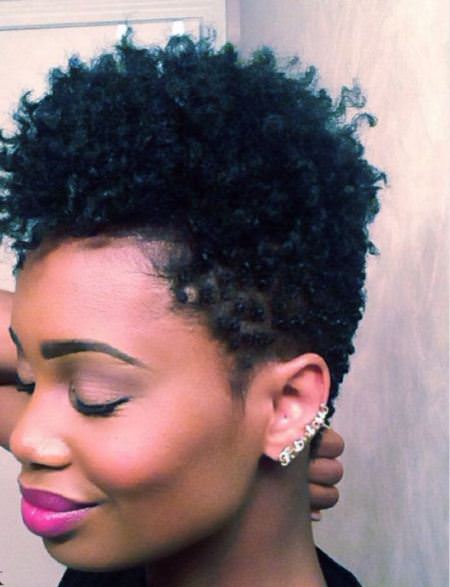free and lovely natural hair mohawk hairstyles