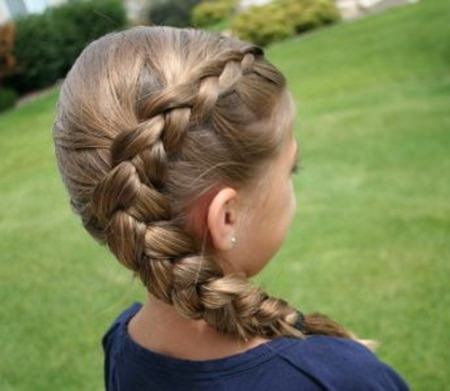 french braid hairstyles for school