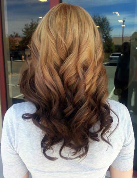 going dark with light brown to dark brown ombre stylish ombre straight hair
