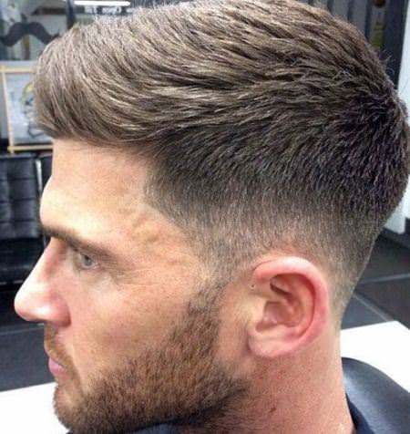 highlighted taper fade cuts for men