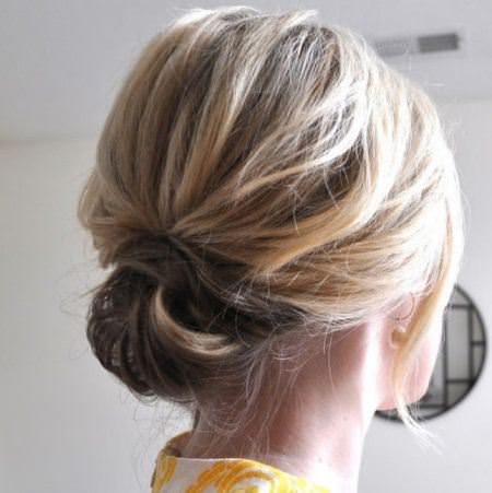 idyllic Updo for bob length hairstyles for short hair