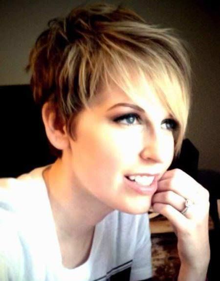 jewel toned pixie haircuts for thick hair