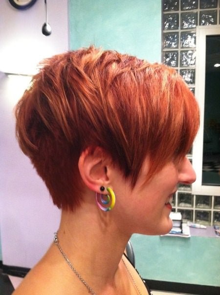 long layered pixie short hairstyles for women