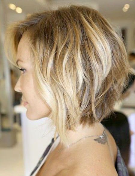 loose and lovely inverted bob haircut