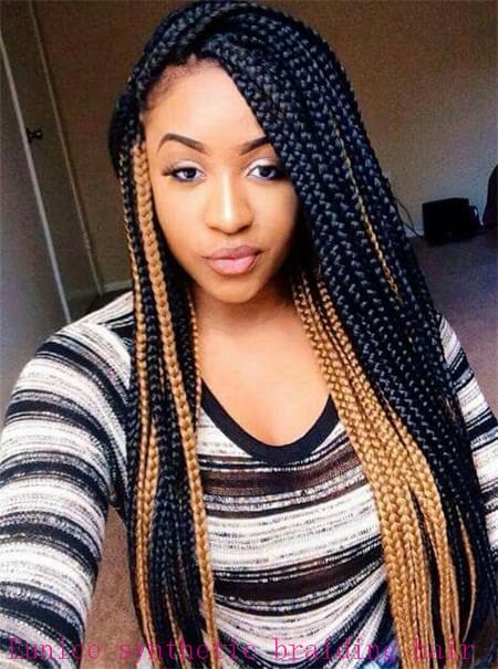 marvelous and multicolored braid quick box braids