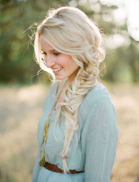 messy fishtail braid do's for those who are in love
