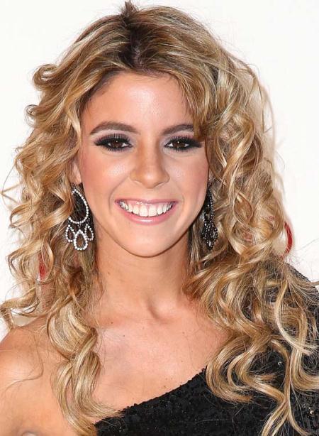 messy layered spiral curls long curly hairstyles