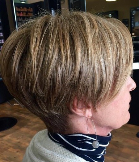 sassy and stacked hairstyles for women over 50