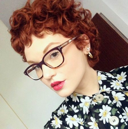 sassy pixie for curly hair wavy pixie cuts
