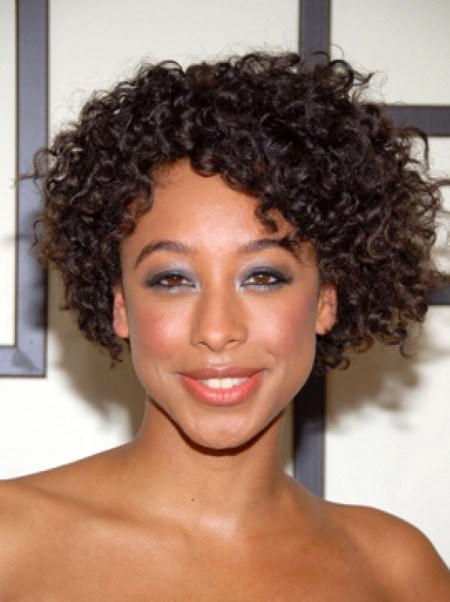 short natural high curls short hairstyles for black women