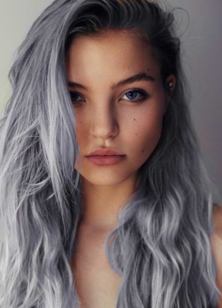silver fox winter hair colors
