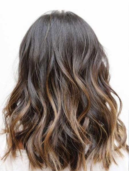sparkly blonde ombre waves funky hairstyles for girls