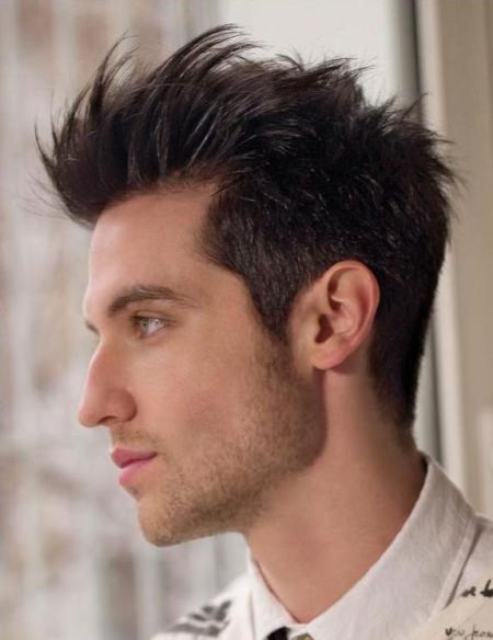 tapered faux hawk haircuts for men