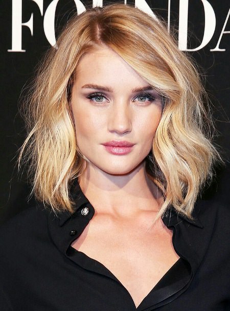 tousled wavy short haircuts for women