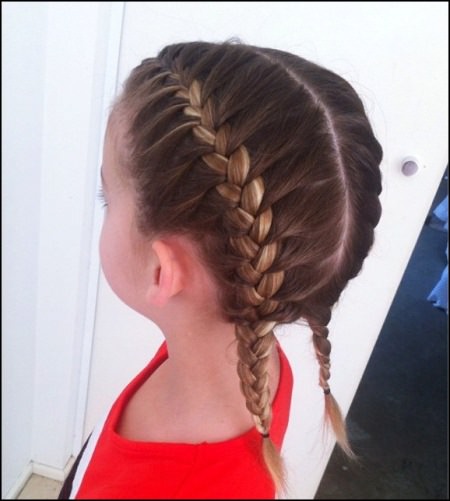 two braids hairstyles for school