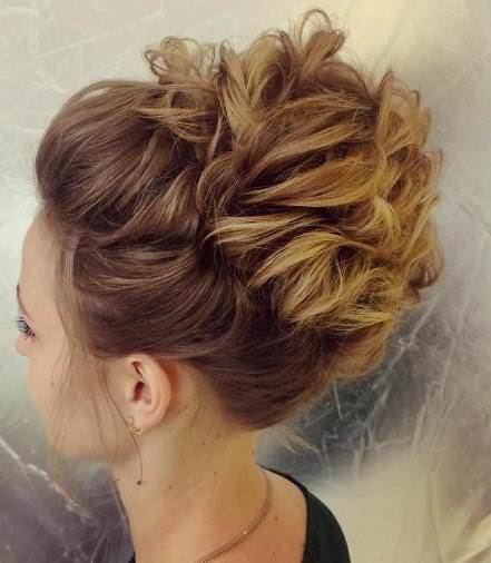 updo with pinned braid hairstyles for long thin hair