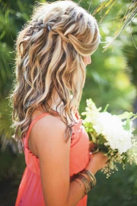 waterfall twists with loose curls medium curly hairstyles for every ocassion