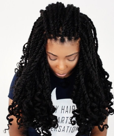 wavy to style twsit twist braid styles to try this seaon