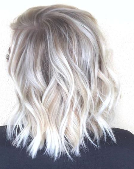 white blonde ombre hair color