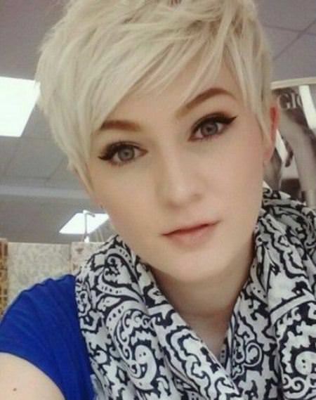 white hot drama short hairstyles for round faces