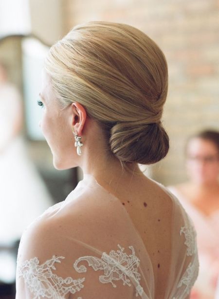 Classic updo Formal and classy bun hairstyles