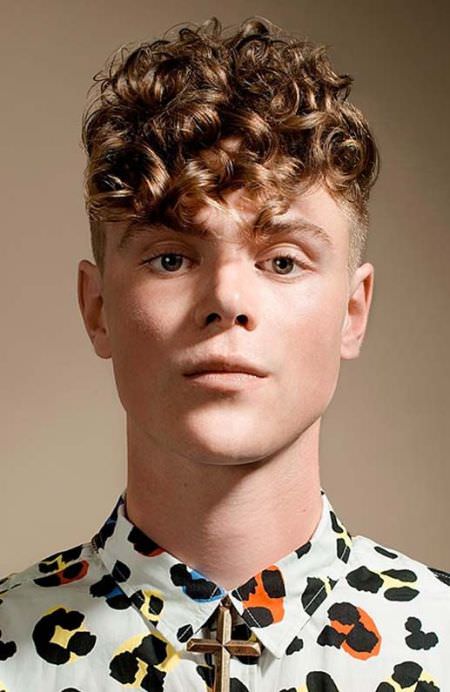 Punk curly top Ideas for Curly Hair