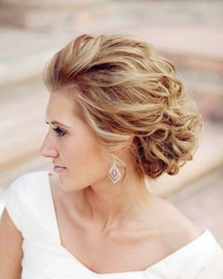 Simple loose ringlet updos for curly hair