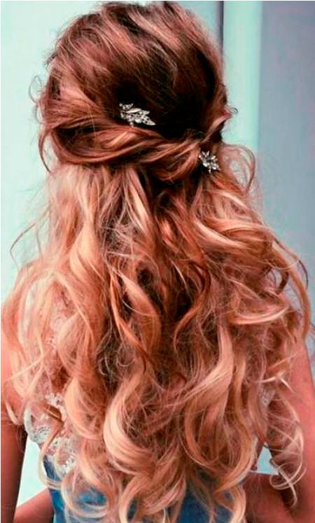 Warm loyalty hairstyles for prom