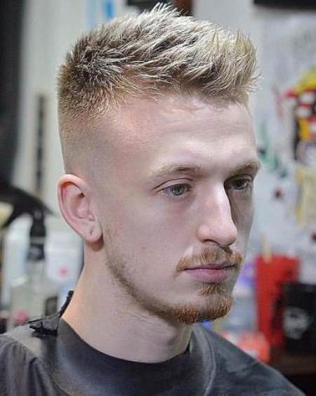 blonde hairstyles with skin fade hairstyles for balding men