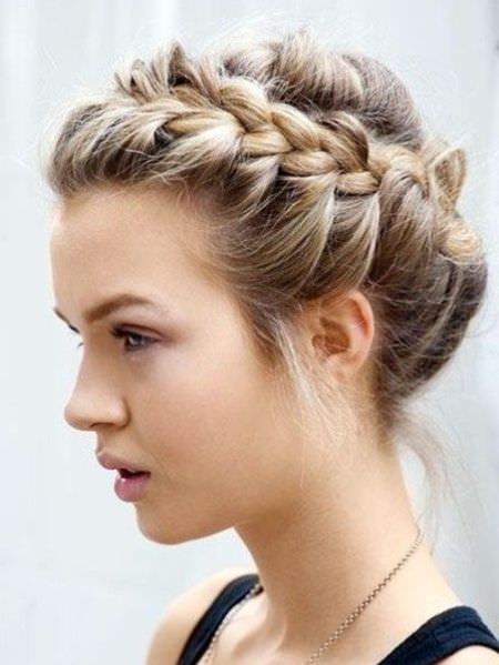 braided crown for long hair Long Straight Hairstyles and Haircuts