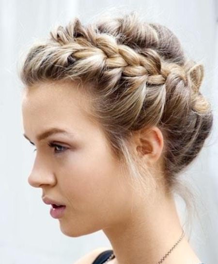 braided formal updos for special days