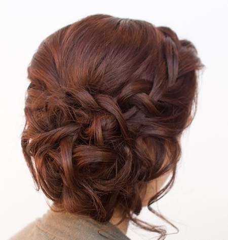 breathtaking side updo hairstyles for brides and bridesmaids