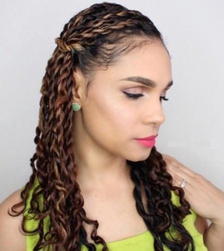 brown twisted hairstyle hairstyles for natural hair