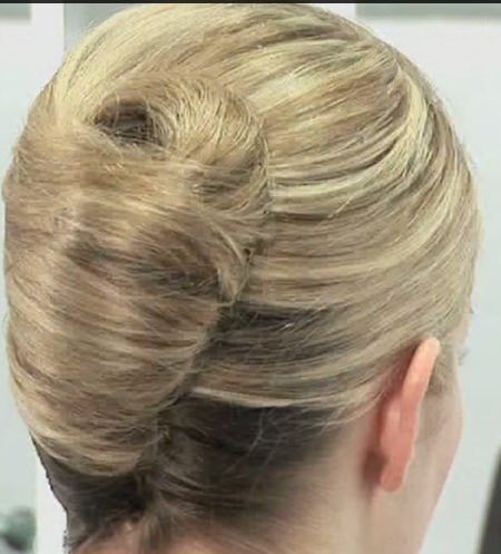 classic french twist bun hairstyles for long hair