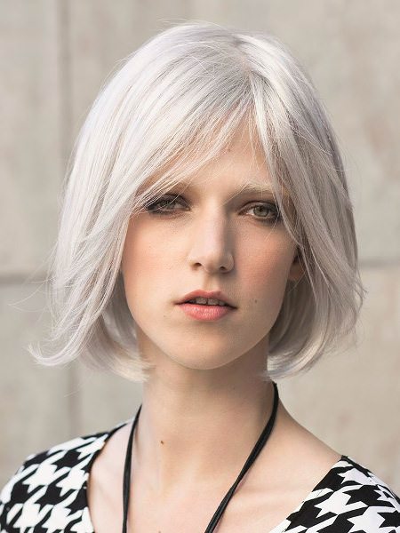 classic gray bob hairstyles for gray hair