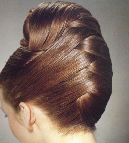 classic updo with braid messy bun hairstyles for prom