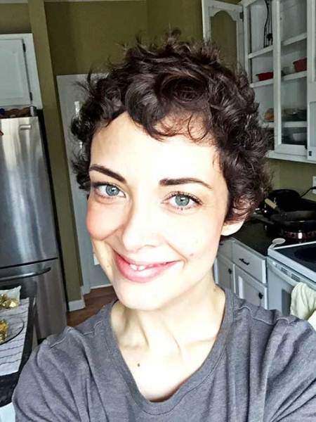 closely cropped curls wavy pixie cuts