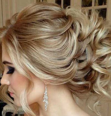 curly prom hairstyle messy bun hairstyles for prom