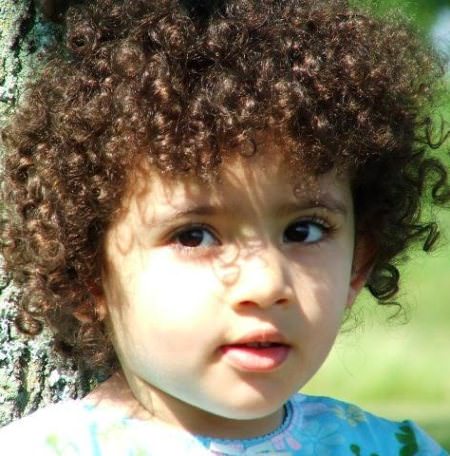 curly rounded shape baby boy haircuts