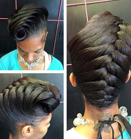 french braided updo updos for natural hair