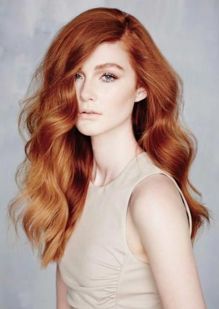 ginger red shades of red hair for women